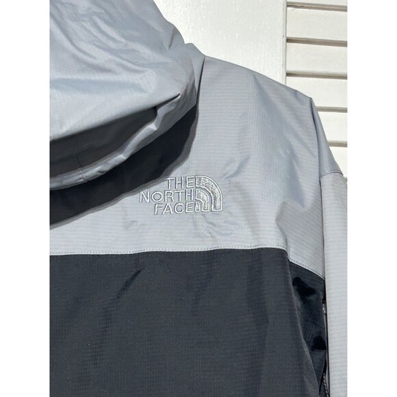 NWOT The North Face Men's Black Gray Venture 2 Hooded Rain Jacket Size XXL 3038 - Picture 10 of 14